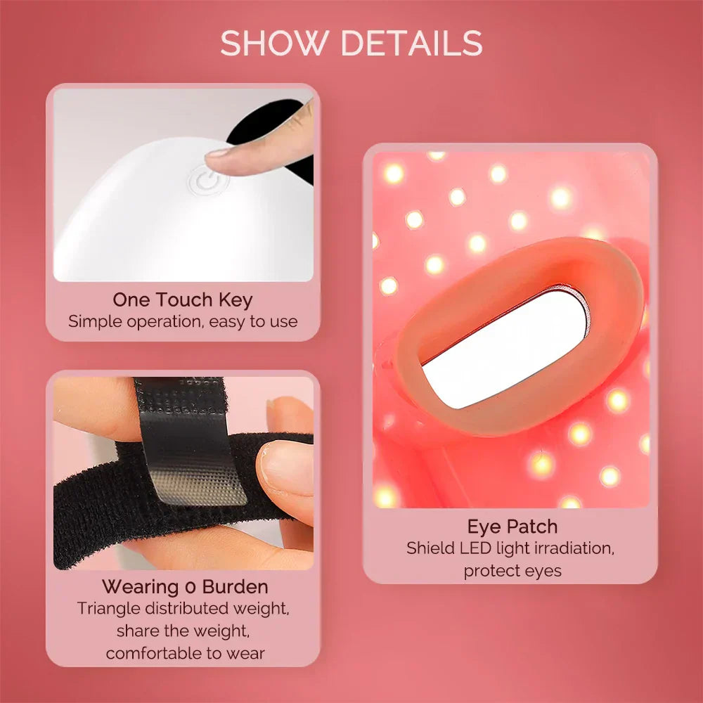 Wellnesfy™ LED Face & Neck Beauty Mask