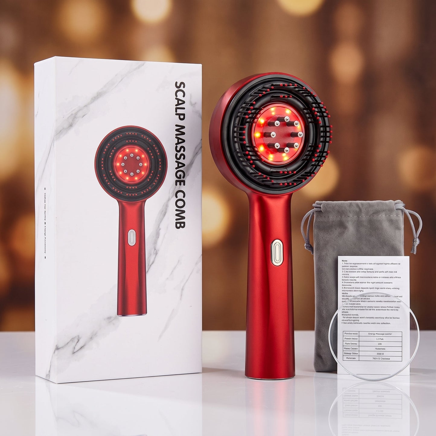 Wellnesfy™ Smart Scalp Therapy Comb