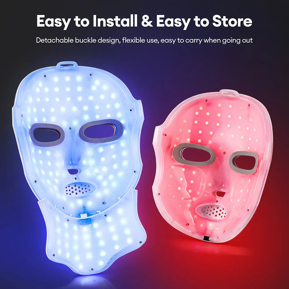 Wellnesfy™ LED Face & Neck Beauty Mask