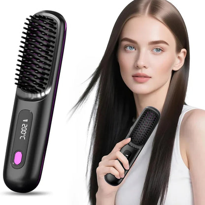 Wellnesfy™ Ionic Hair Straightening Brush