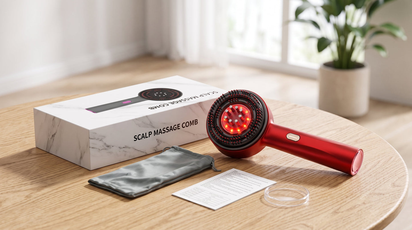 Wellnesfy™ Smart Scalp Therapy Comb