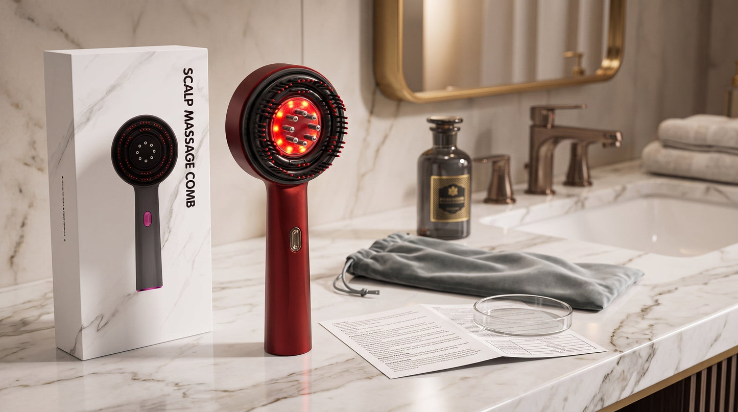 Wellnesfy™ Smart Scalp Therapy Comb
